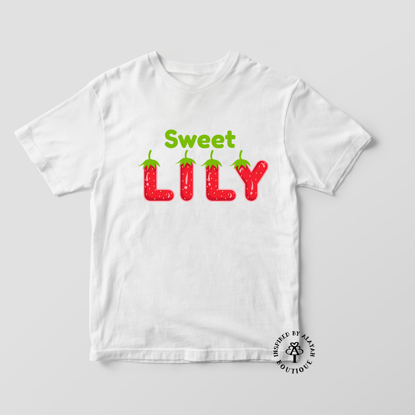 Strawberry Name Tee
