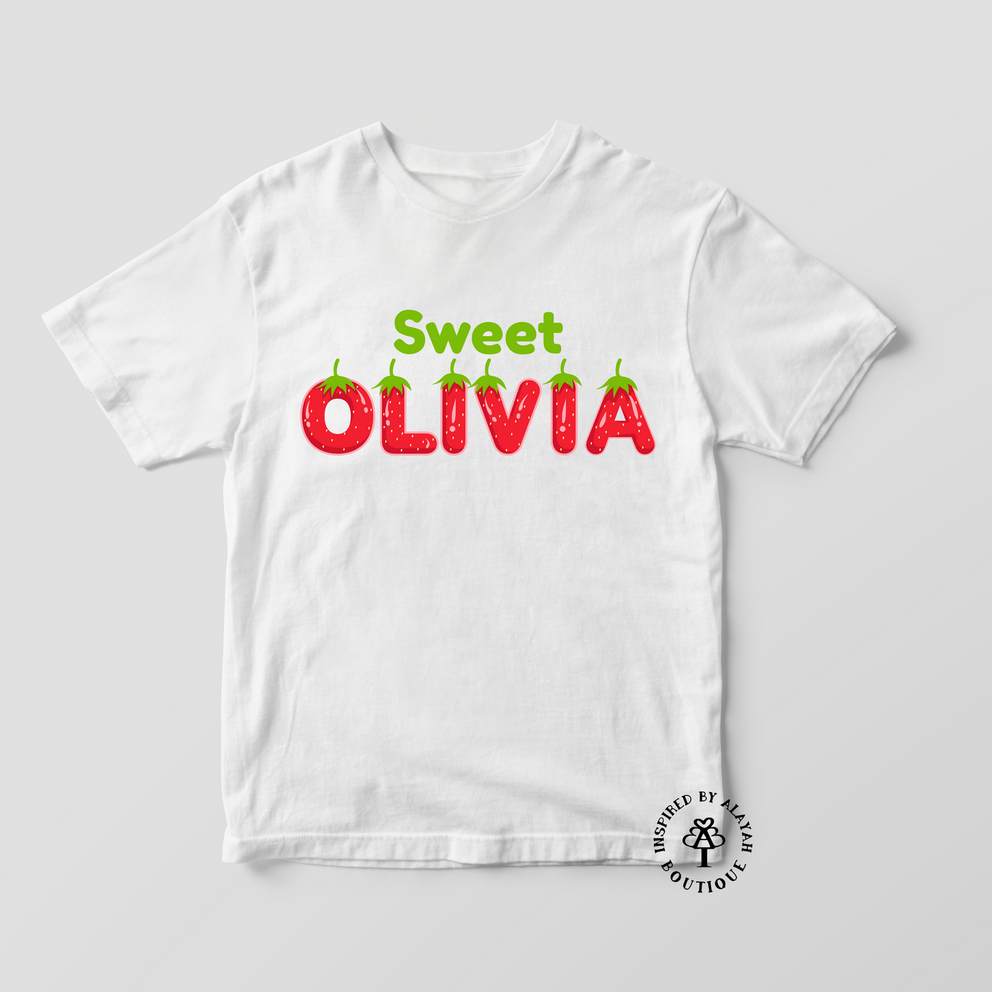 Strawberry Name Tee