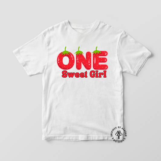 Strawberry 1st Birthday T-shirts