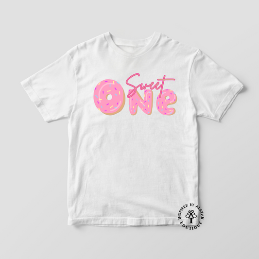 Sweet Donut Number Birthday Tee
