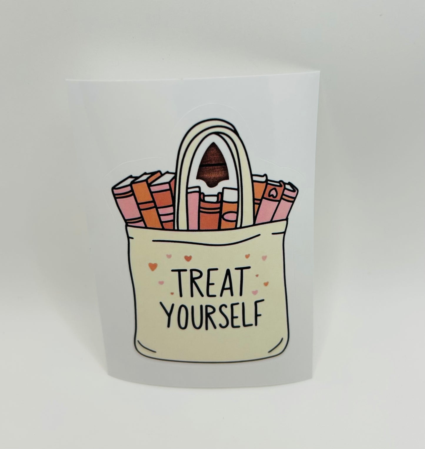 Treat Yourself Sticker
