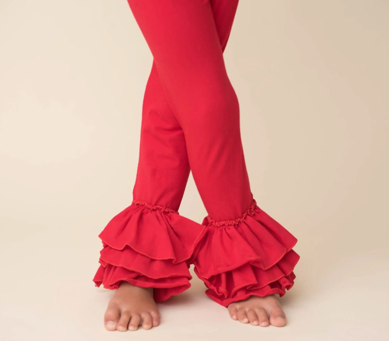 Ruffled Pants